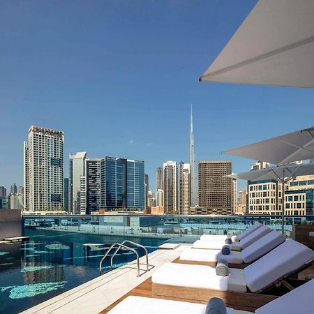 Hyde Hotel Dubai Exterior photo View from the rooftop pool