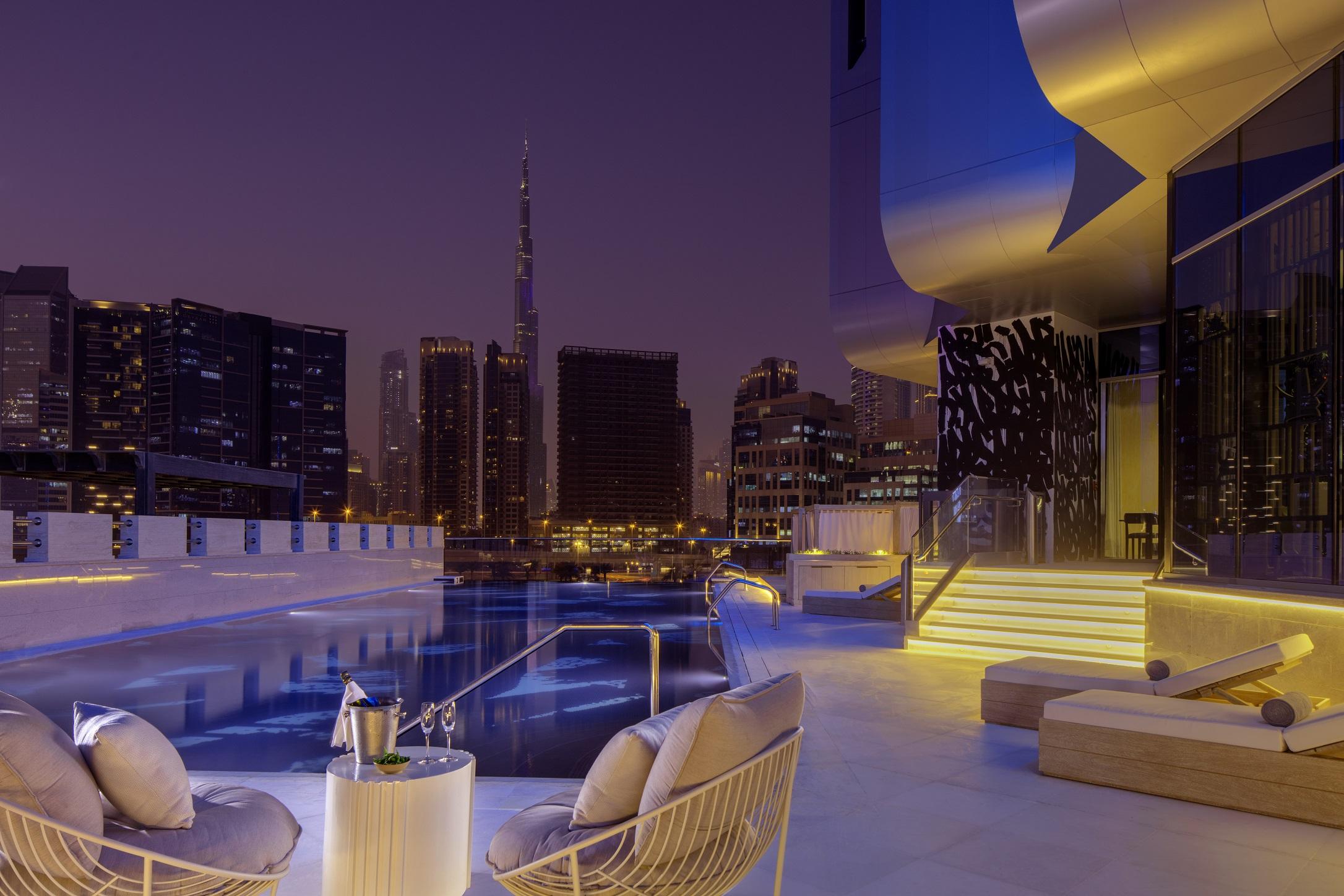 Hyde Hotel Dubai Exterior photo The Address Downtown Dubai
